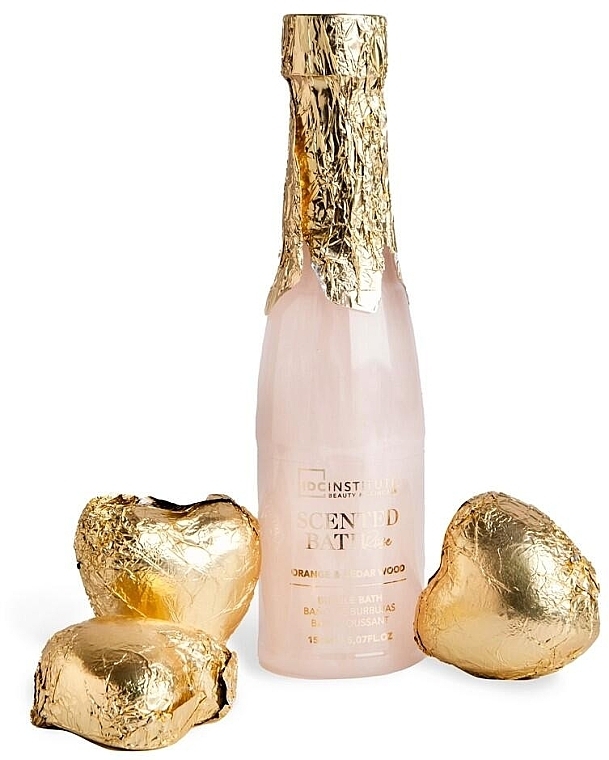  Sare de baie IDC Institute Scented Bath Rose Champagne Bath Salts